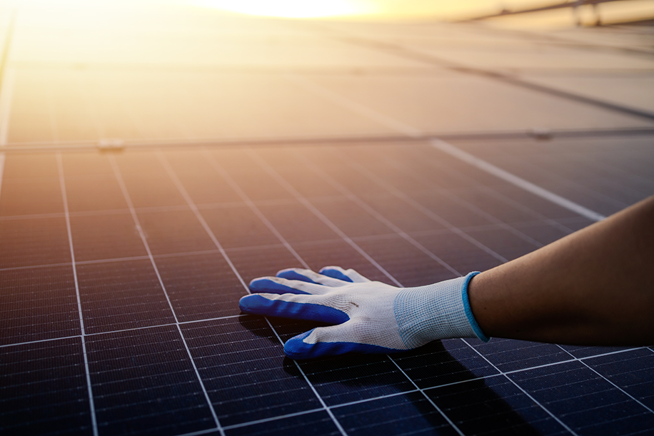 electricité panneau solaire